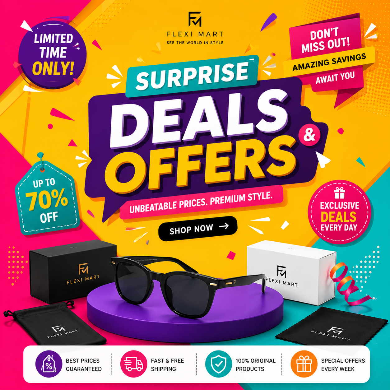 Surprise Deals and Offers