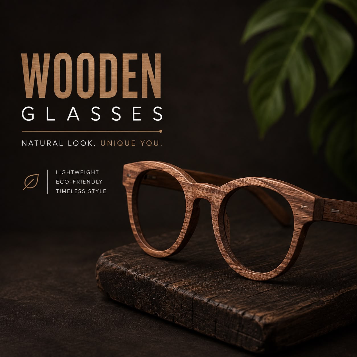 Wooden Glasses