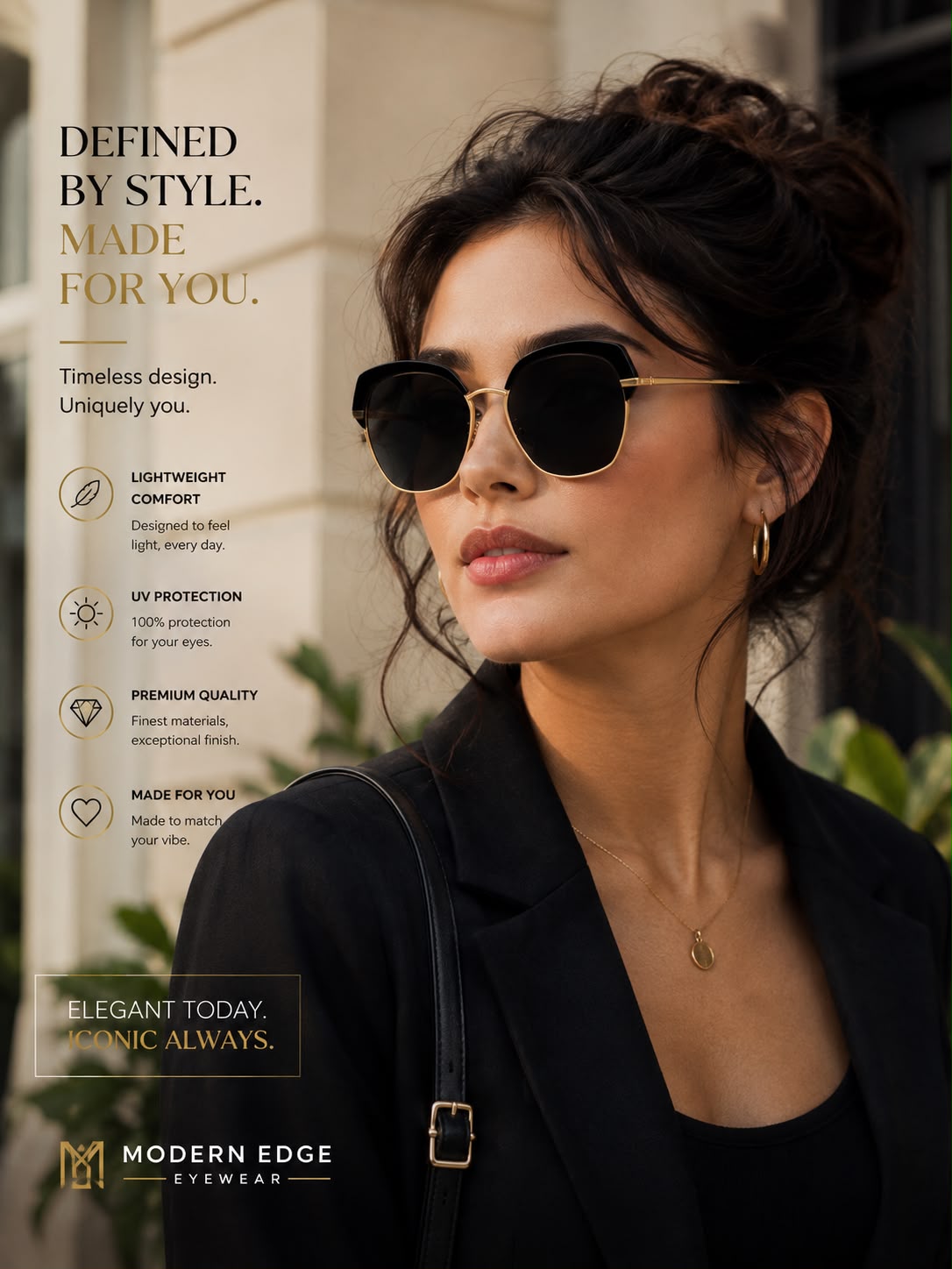 Noir Belle Designer Sunglasse