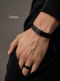 Noir Edge Men’s Bracelet & Ring Set