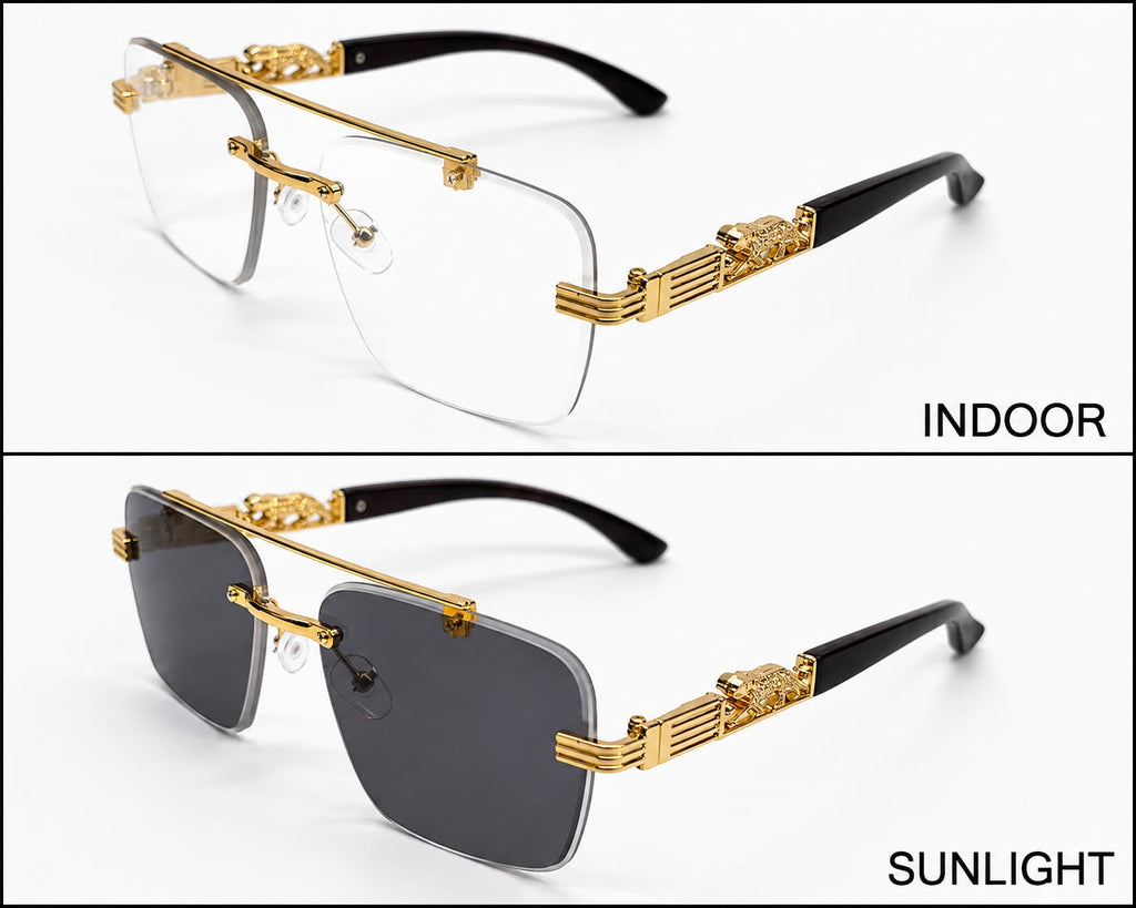 Royal Transition Luxe Sunglasses – Indoor to Sunlight