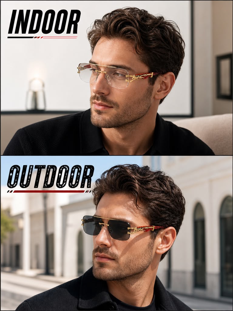 Ember Gold Transition Eyewear