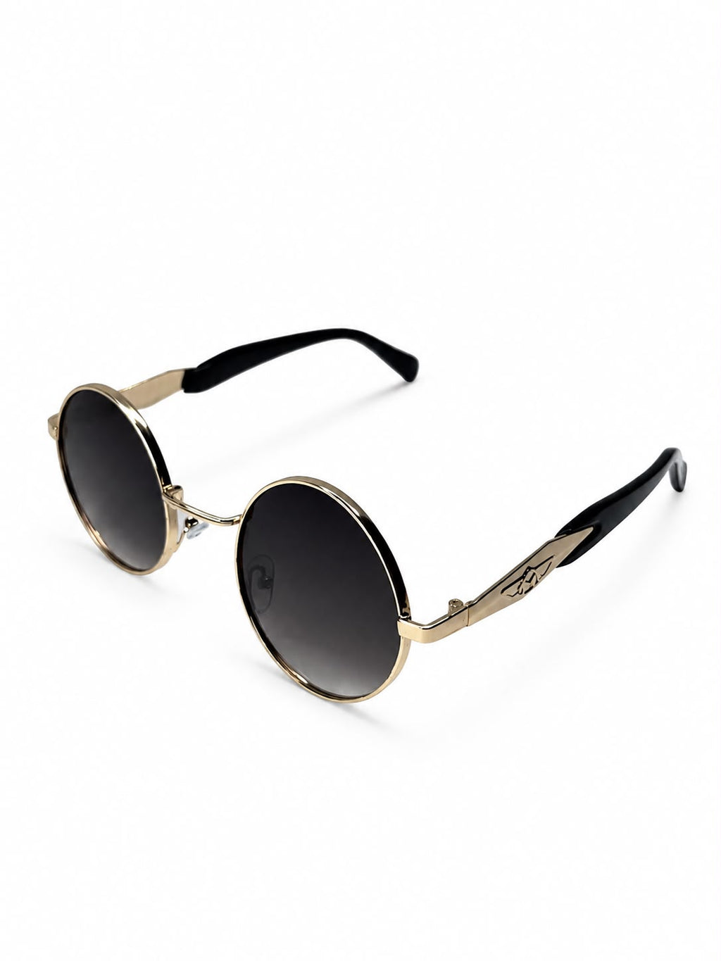 Golden Round Luxe Sunglasses