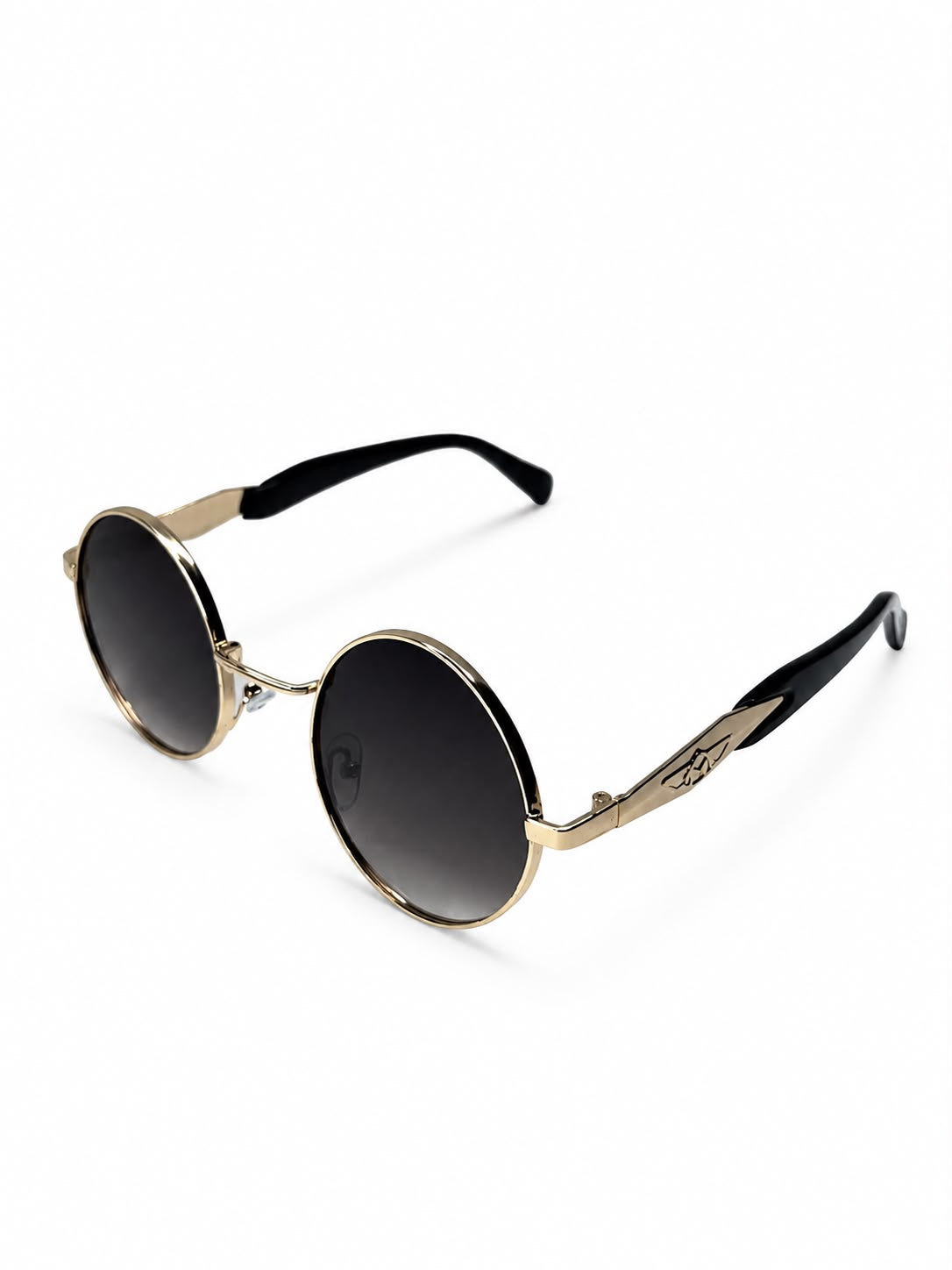 Golden Round Luxe Sunglasses