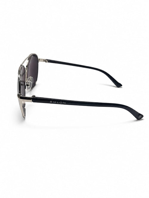 Bolon Double-Bridge Teardrop Aviator Sunglasses (specifically a hybrid modern-classic aviator design).
